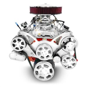 Alternative view of BluePrint Engines B454KTKX SBC 454/563HP w/ TKX, Carbureted, Pol.